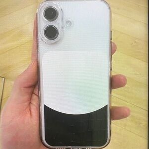 Stylish Black and White Phone Case